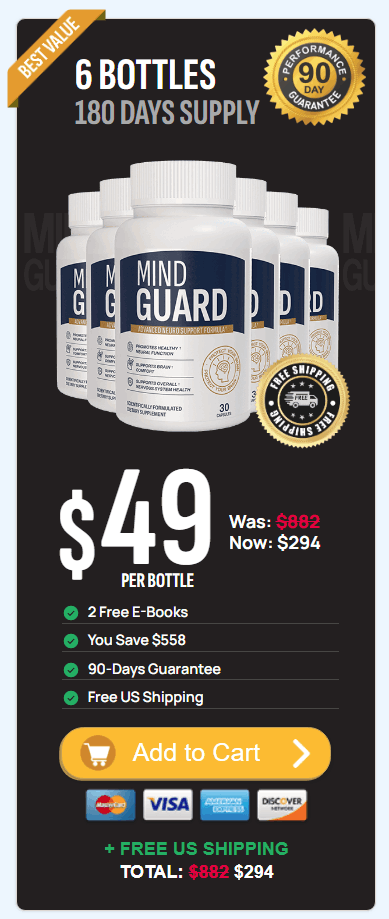 MindGuard 6 Bottle